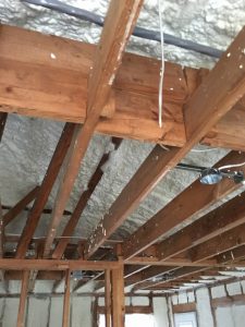 Insulation on Ceiling in Energy Efficient Home