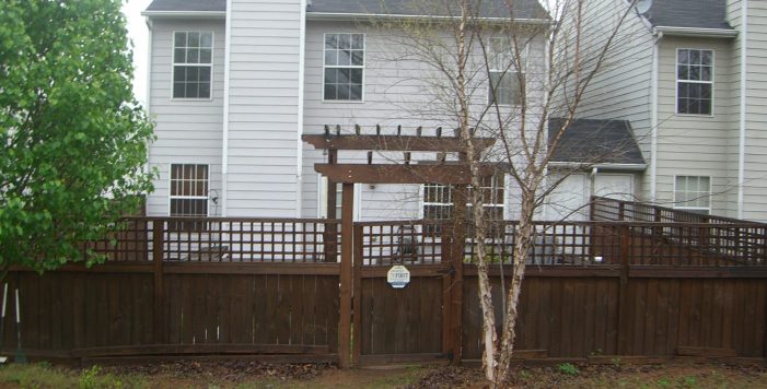 East Atlanta 2349 Charleston Pointe HausZwei Homes Kevin Polite fence pergola