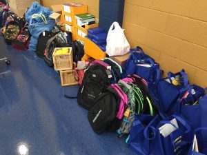 HausZwei donates to Towers Action Group Bookbag event