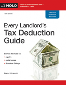 Landlord Tax Deduction Guide Real Estate Investment Property IRS