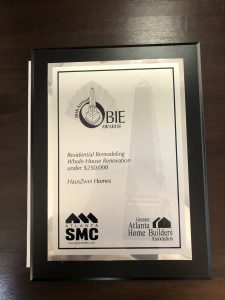Greater Atlanta Homebuilder Association Obie Silver Award