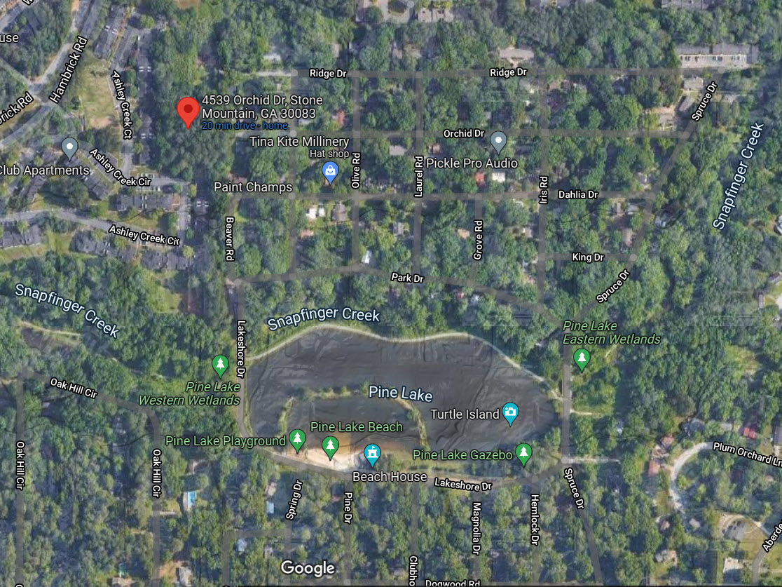 Pine Lake Stone Mountain Real Estate Land for Sale